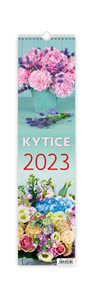 Kalendář nástěnný 2023 vázanka - Kytice