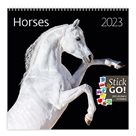 Kalendář nástěnný 2023 Label your days - Horses