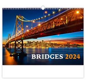 Kalendář nástěnný 2024 - Bridges