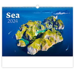 Kalendář nástěnný 2024 - Sea