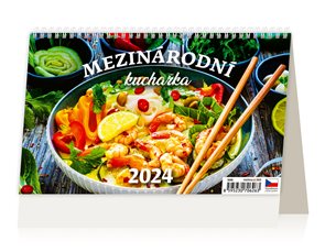 Kalendář stolní 2024 - Mezinárodní kuchařka