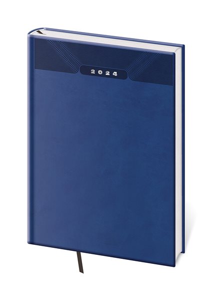 Diář 2024 denní A5 Print Classic - modrá