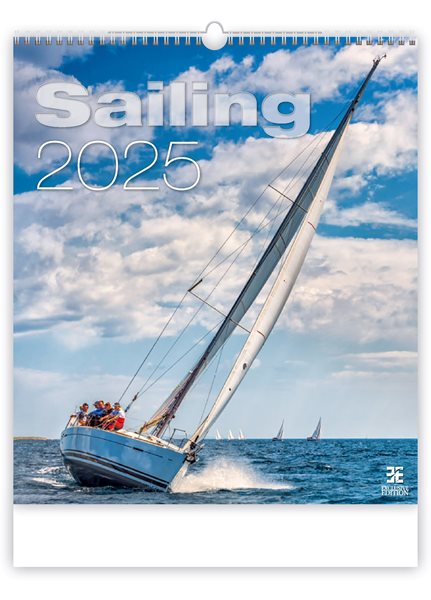 Kalendář nástěnný 2025 Exclusive Edition - Sailing - 45x52 cm