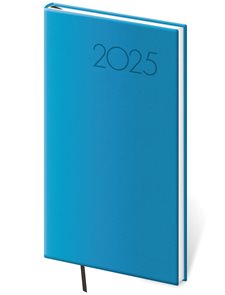Di&#225;ř 2025 t&#253;denn&#237; kapesn&#237; Print Pop - světle modr&#225;