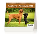 Kalendář stolní 2026 - MiniMax Pejskové/Psíčkovia