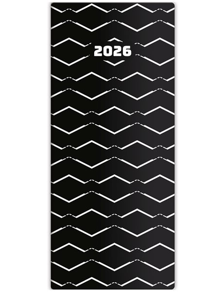 Diář 2026 kapesní - Napoli měsíční - design 3