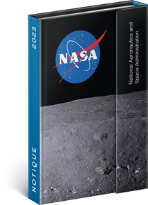 Notique Diář 2023 týdenní magnetický, 11 × 16 cm - NASA