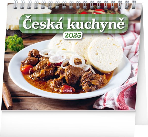 Kalendář stolní 2025 - Česká kuchyně