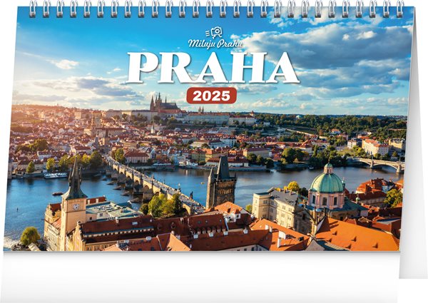 Kalendář stolní 2025 - Praha