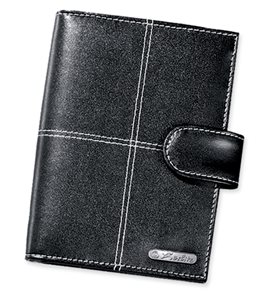 Herlitz Kroužkov&#253; di&#225;ř 2019 ELEGANCE A7 t&#253;denn&#237; - čern&#253;