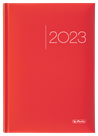 Herlitz Diář 2023 A5 denní - červený