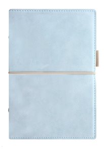 Filofax Kroužkový diář 2024 Domino Soft osobní - pastelově modrý