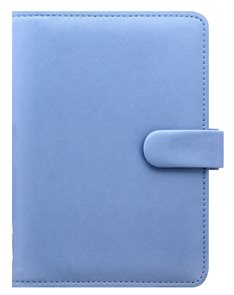 Filofax Kroužkový diář 2022 Saffiano osobní - sv.modrý