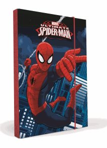 Karton PP Desky na sešity s boxem A4 - Spiderman 2013