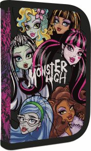 Školní penál - 1 patrový s chlopní - I am Monster High
