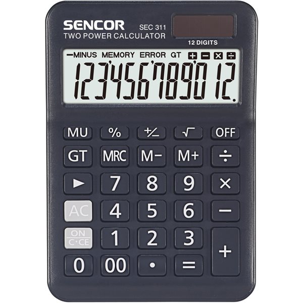 Levně Kalkulačka Sencor SEC 311 - černá