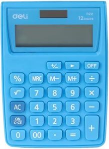 Kalkulačka DELI E1122 - modrá