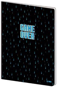 Sešit 444 linkovan&#253; plastov&#233; desky - Game Over