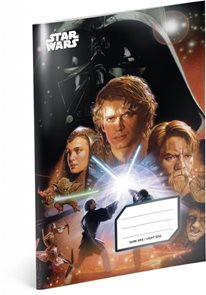 Sešit A4, 40 listů, nelinkovaný - Star Wars