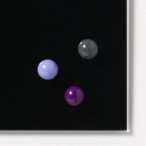 NAGA super silné magnety barevné 20 mm, 3 ks - fialová/šedá/tm. fialová