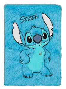 Z&#225;pisn&#237;k A5 plyšov&#253; - Stitch