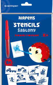 Centropen Šablony 9996 pro foukac&#237; fixy set K+