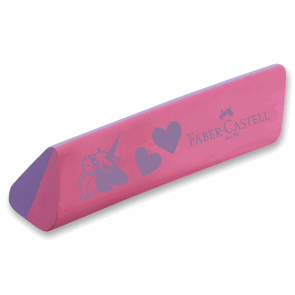 Stěrac&#237; pryž Faber-Castell - Unicorn - růžovovfialov&#225;