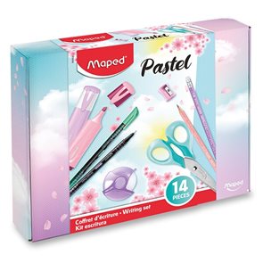 Sada školn&#237;ch kreativn&#237;ch potřeb MAPED Pastel, 14 ks