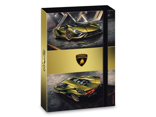 Levně Desky na sešity A4 Ars Una - Lamborghini Gold