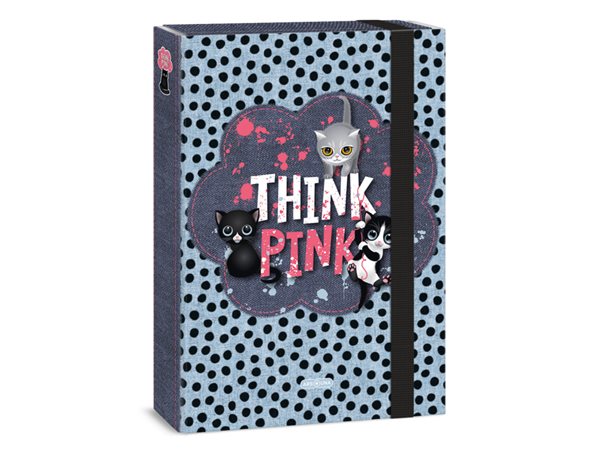 Levně Desky na sešity A4 Ars Una - Think Pink 23