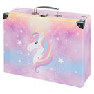 BAAGL Skládací školní kufřík s kováním - Rainbow Unicorn