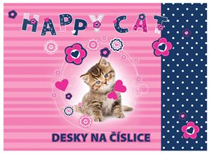 Karton PP Desky na číslice - Happy Cats
