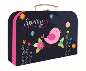 Dětský kufřík lamino 34 cm - Spring