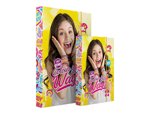 Karton PP Desky na sešity s boxem A5 - Soy Luna