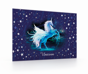 Podložka na stůl 60 × 40 cm - Unicorn/Jednorožec