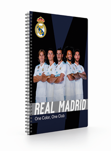 Kroužkový blok A4 - Real Madrid