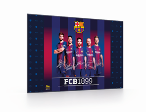 Podložka na stůl 60x40 cm - FC Barcelona