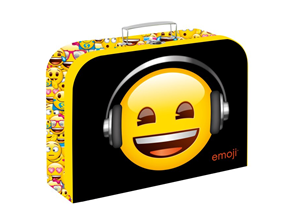 Dětský kufřík lamino 34 cm - Emoji