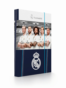 Desky na sešity s boxem A4 - Real Madrid 2019