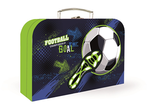 Dětský kufřík lamino 34 cm - Fotbal 2020
