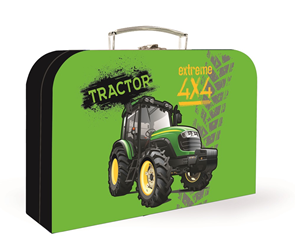 Dětský kufřík lamino 34 cm - Traktor