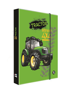 Desky na sešity s boxem A4 - Traktor 2021