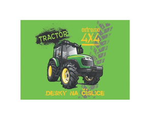 Desky na číslice - Traktor 2