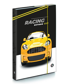 Desky na sešity s boxem A4 - Racing / Auto 2021
