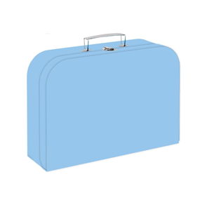 Dětský kufřík lamino 34 cm PASTELINi - modrý