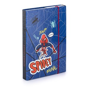 Desky na sešity s boxem A5 - Spiderman