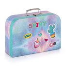 Dětský kufřík lamino 34 cm OXY STYLE MINI - Shiny