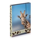 Desky na sešity s boxem A4 Jumbo - Žirafa