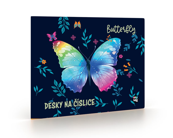 Levně Desky na číslice - Butterfly/Motýl 2