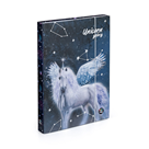 Desky na sešity s boxem A4 - Unicorn galaxy